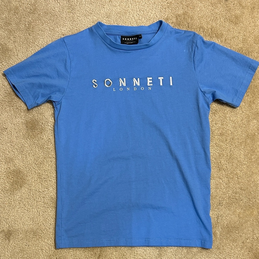 Sonneti London Blue Logo Tee